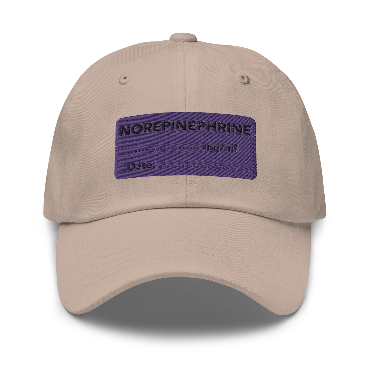 Norepinephrine Embroidered Hat