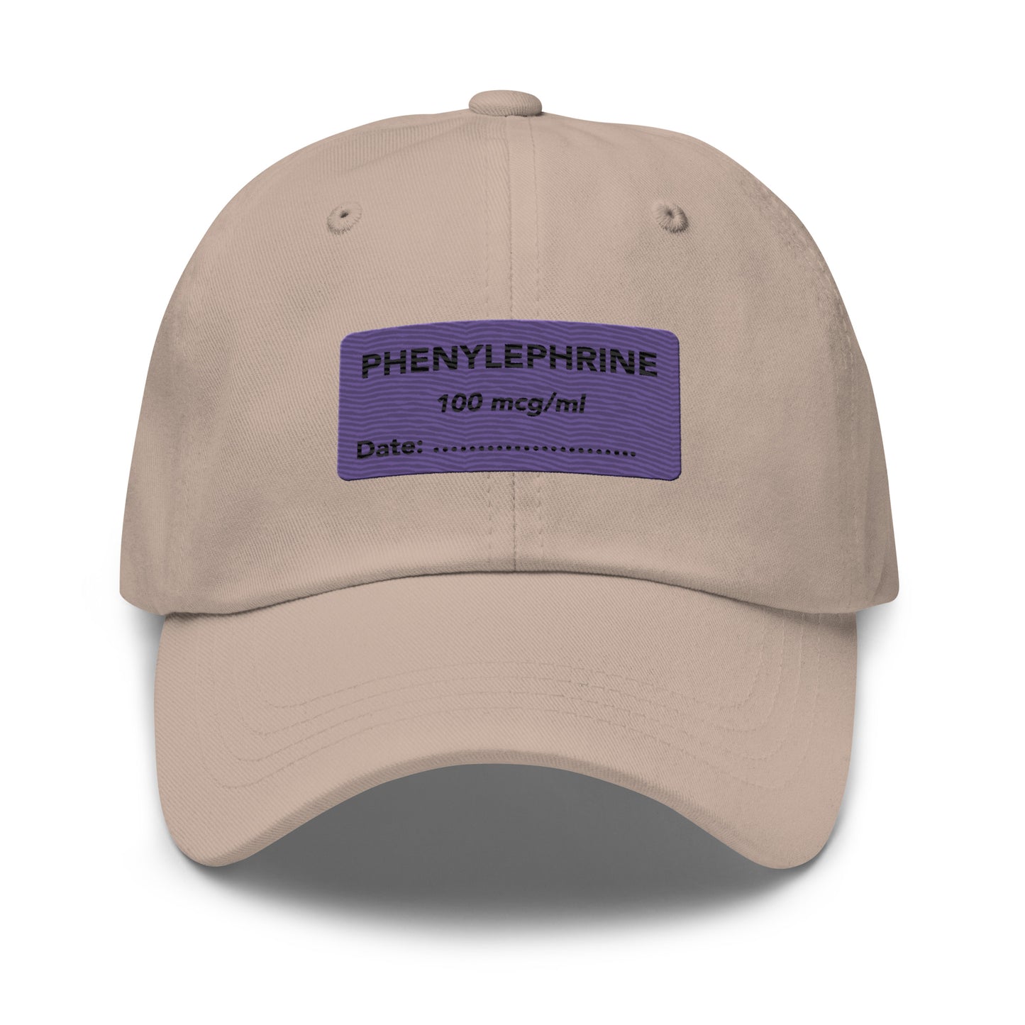 Phenylephrine Embroidered Hat