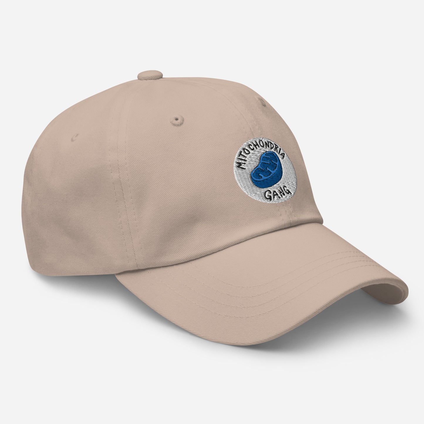 Mitochondria Gang Embroidered Hat