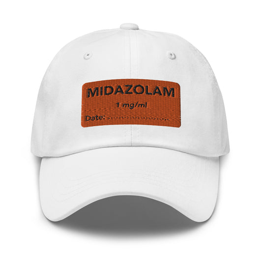 Midazolam Embroidered Hat