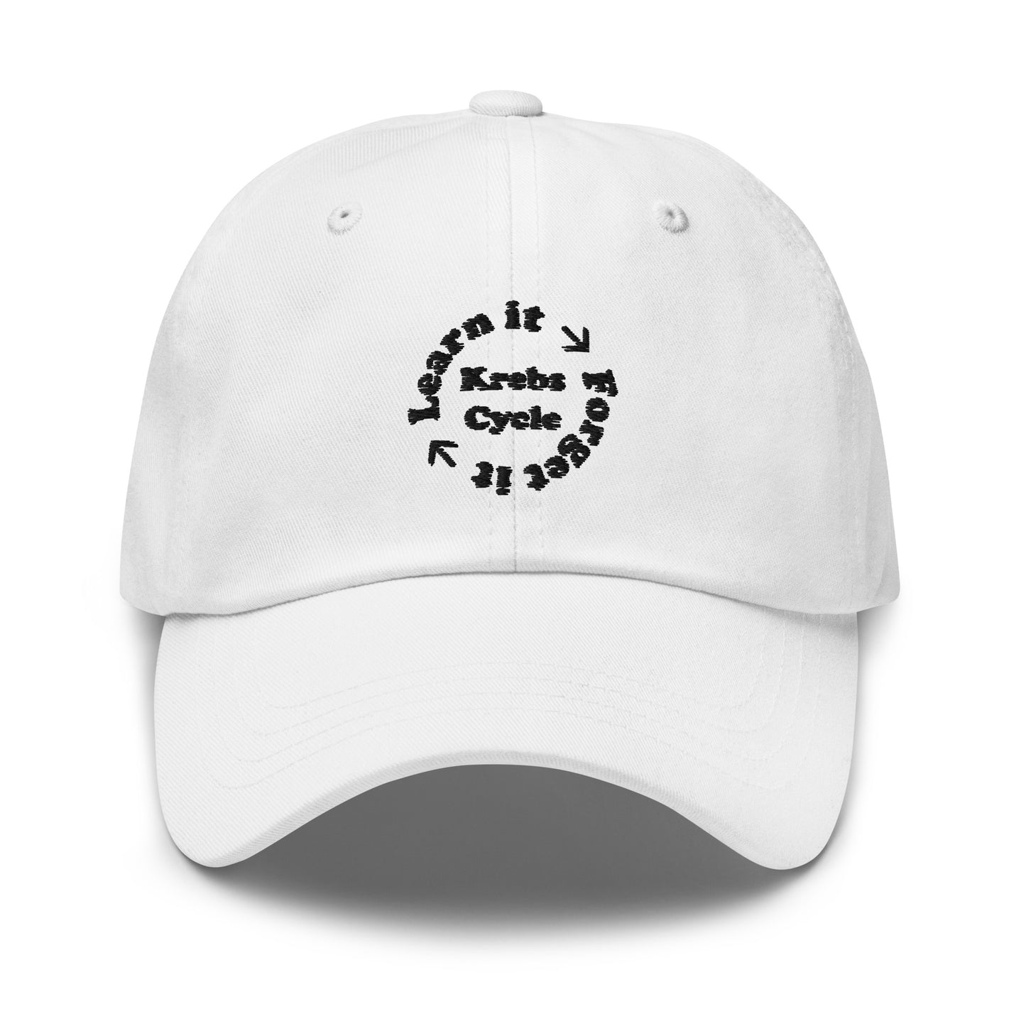 Krebs Cycle Embroidered Hat