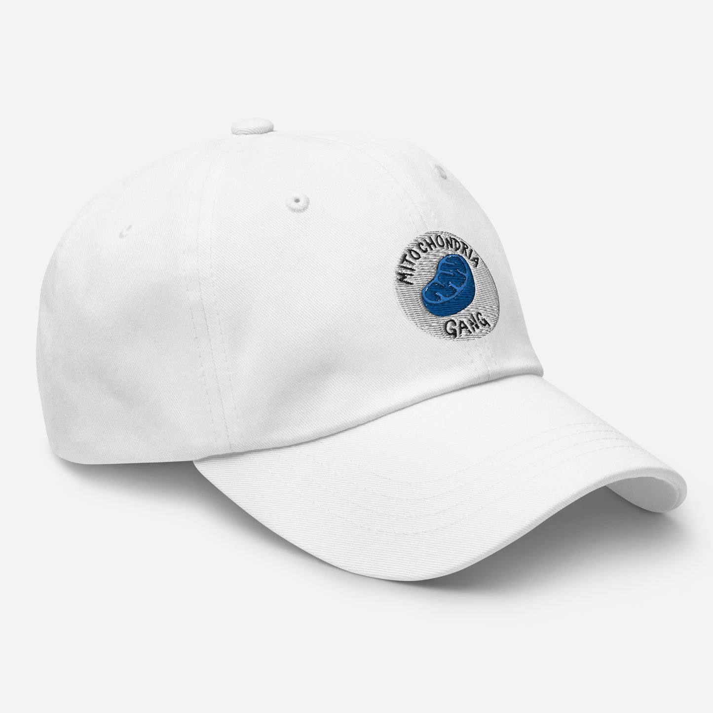 Mitochondria Gang Embroidered Hat