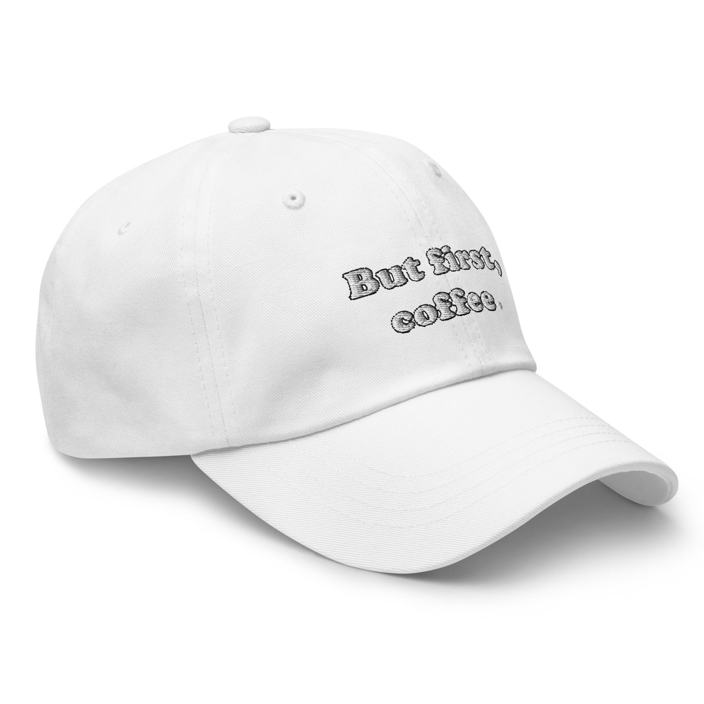 But First Coffee Embroidered Hat