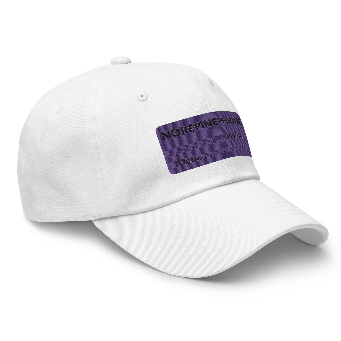 Norepinephrine Embroidered Hat