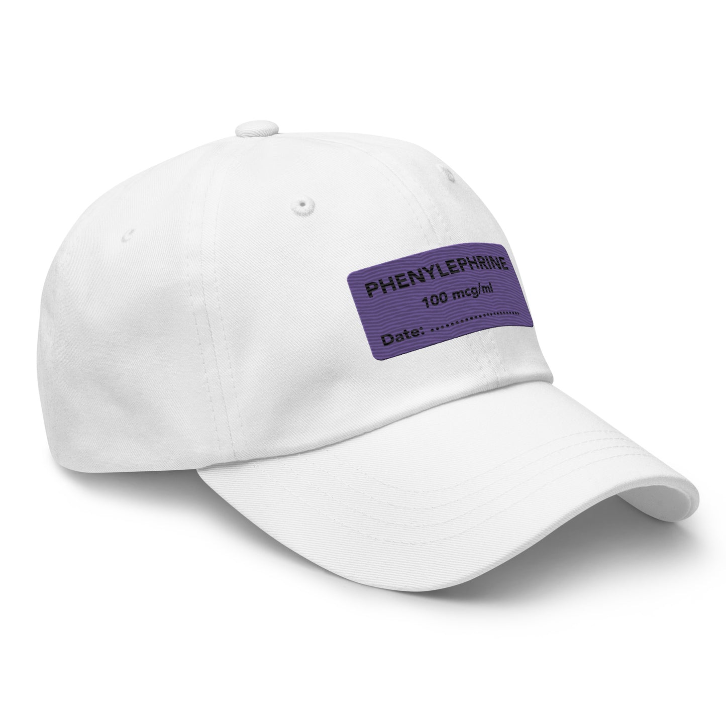 Phenylephrine Embroidered Hat