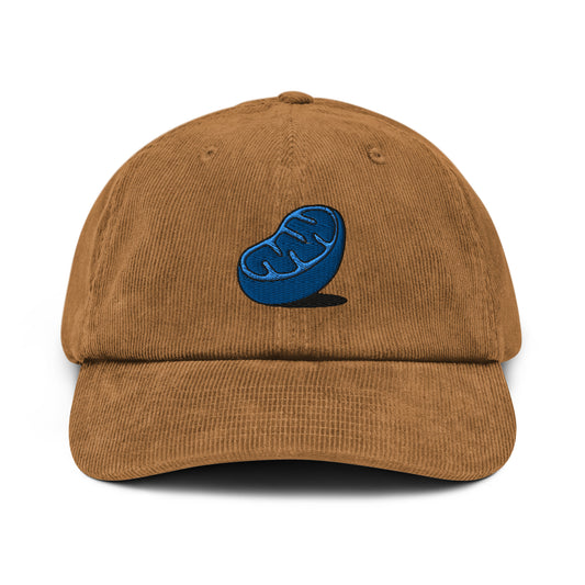 Mitochondria Embroidered Corduroy Hat