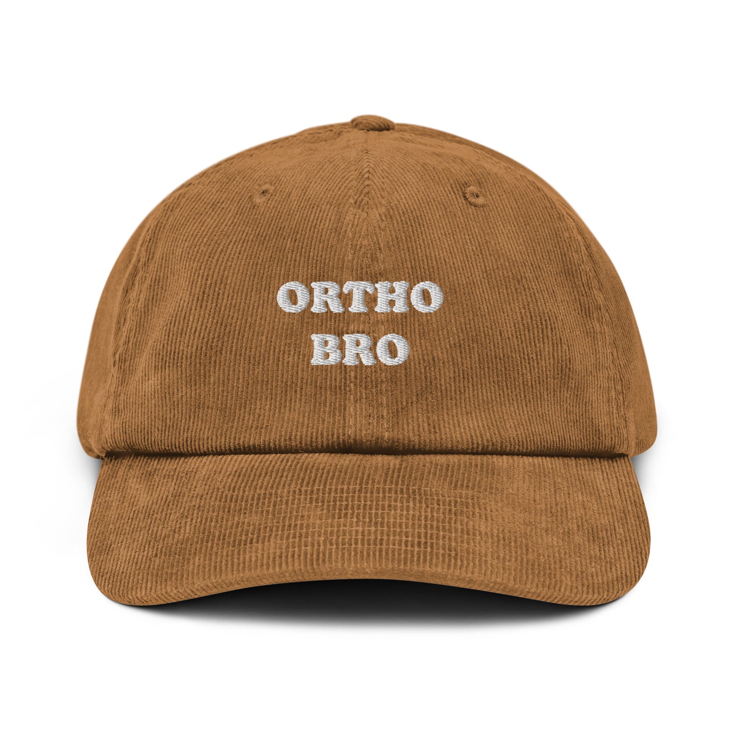 Ortho Bro Embroidered Corduroy Hat