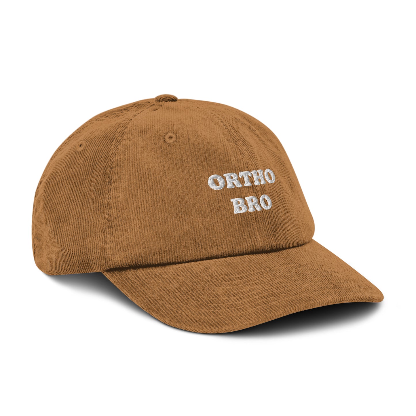 Ortho Bro Embroidered Corduroy Hat