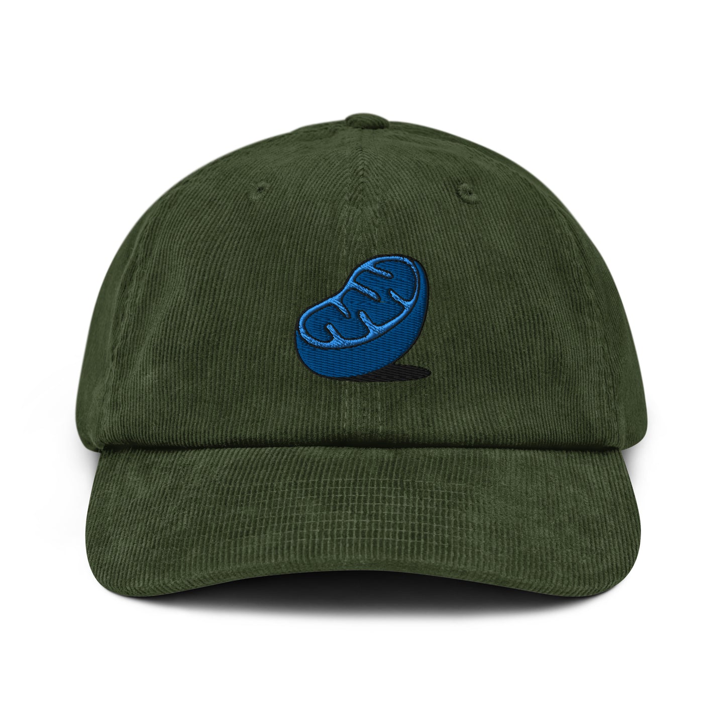 Mitochondria Embroidered Corduroy Hat