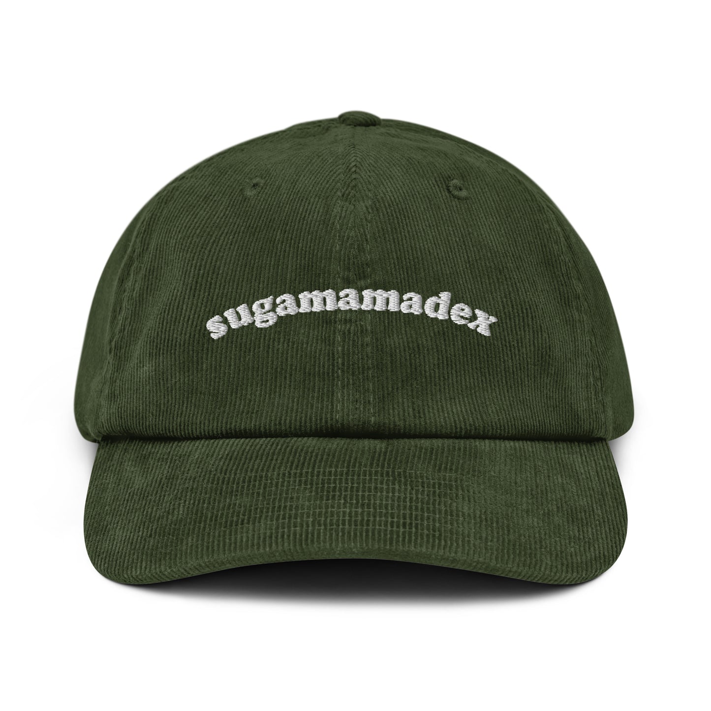 Sugamamadex Embroidered Corduroy Hat