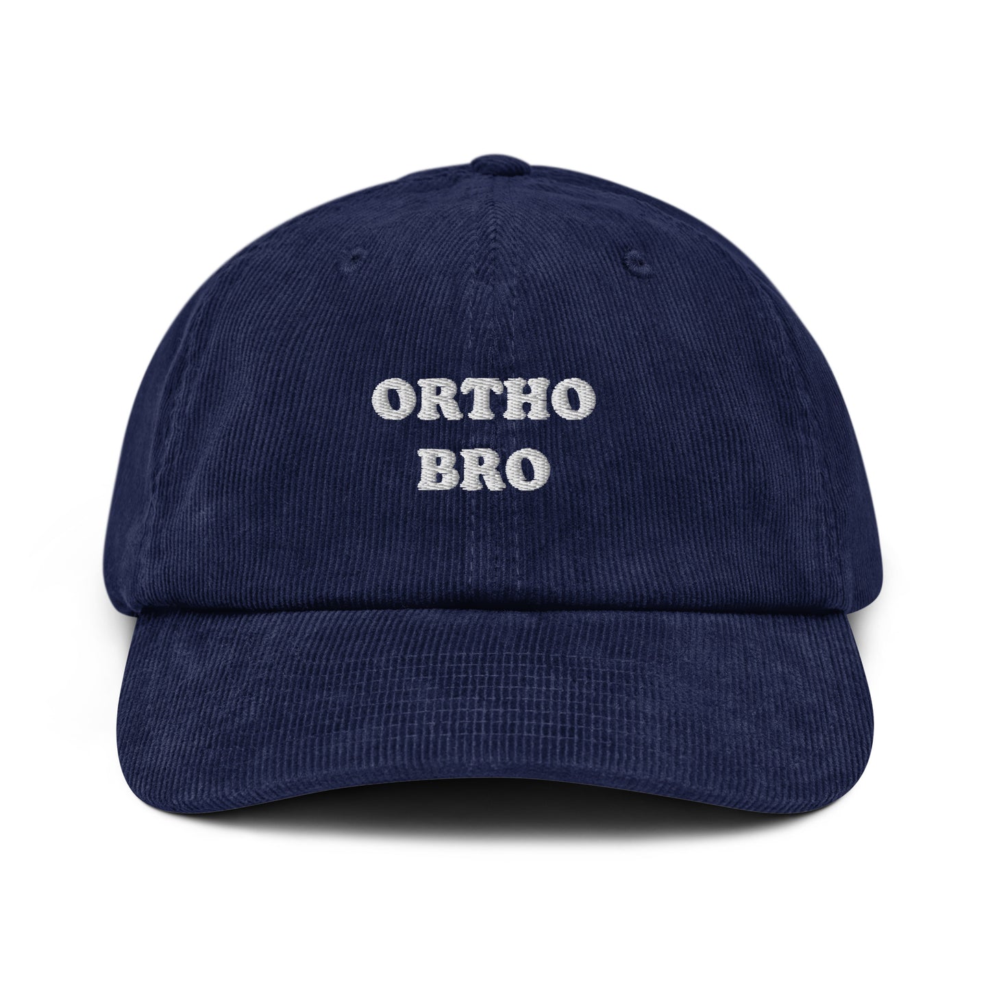 Ortho Bro Embroidered Corduroy Hat