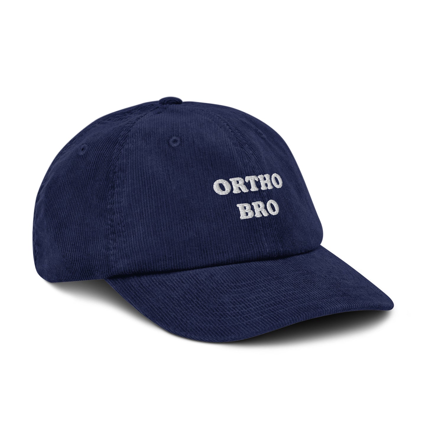 Ortho Bro Embroidered Corduroy Hat