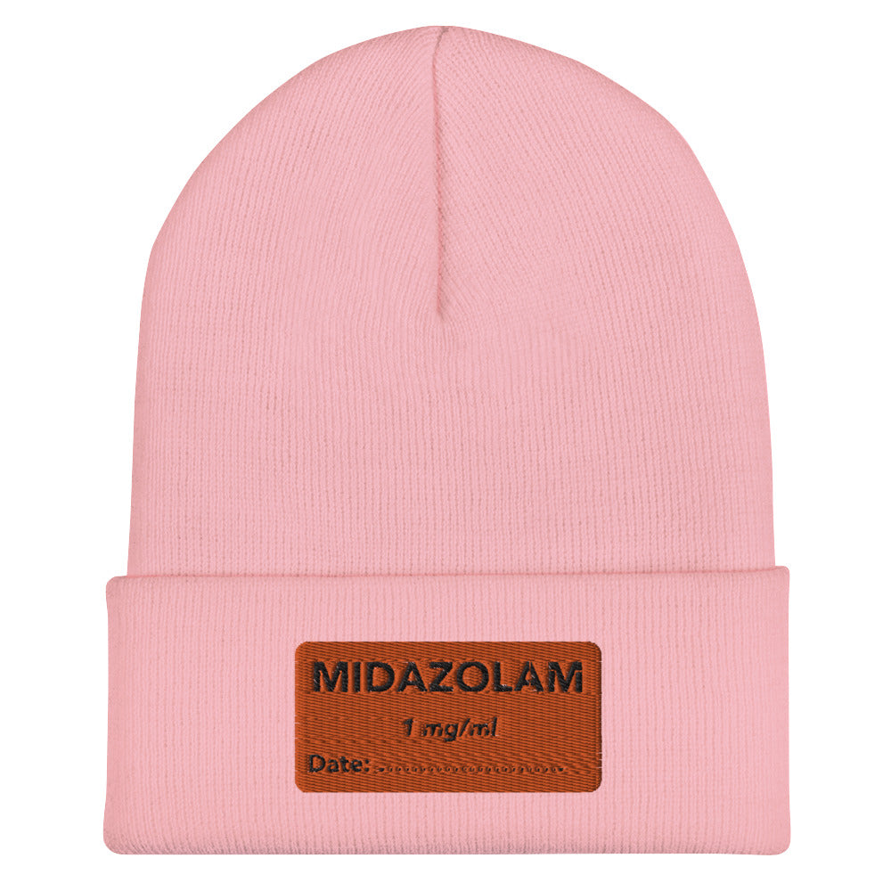 Midazolam Embroidered Beanie