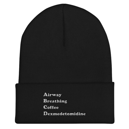 ABCD Embroidered Beanie