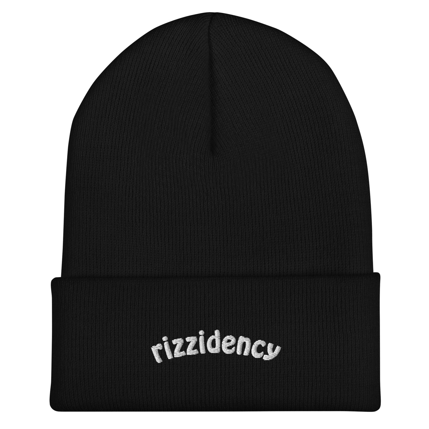 Rizzidency Embroidered Beanie