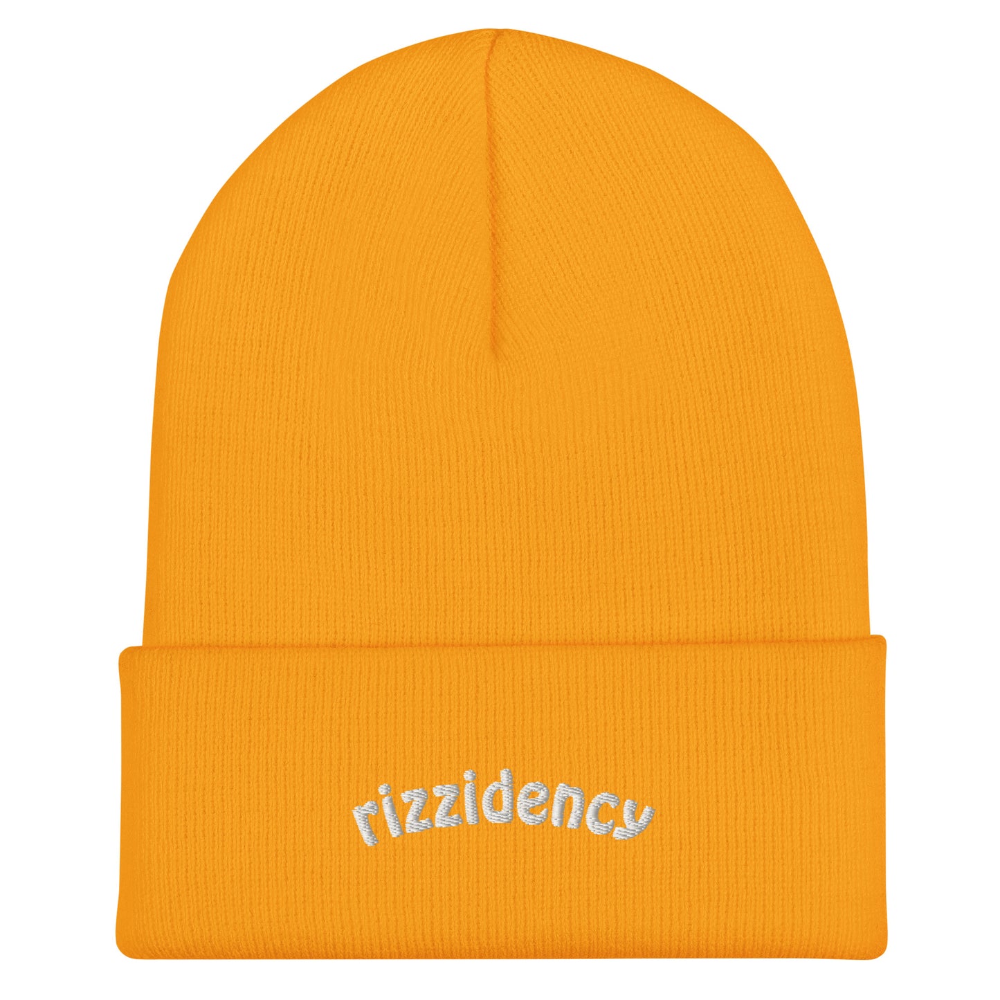 Rizzidency Embroidered Beanie