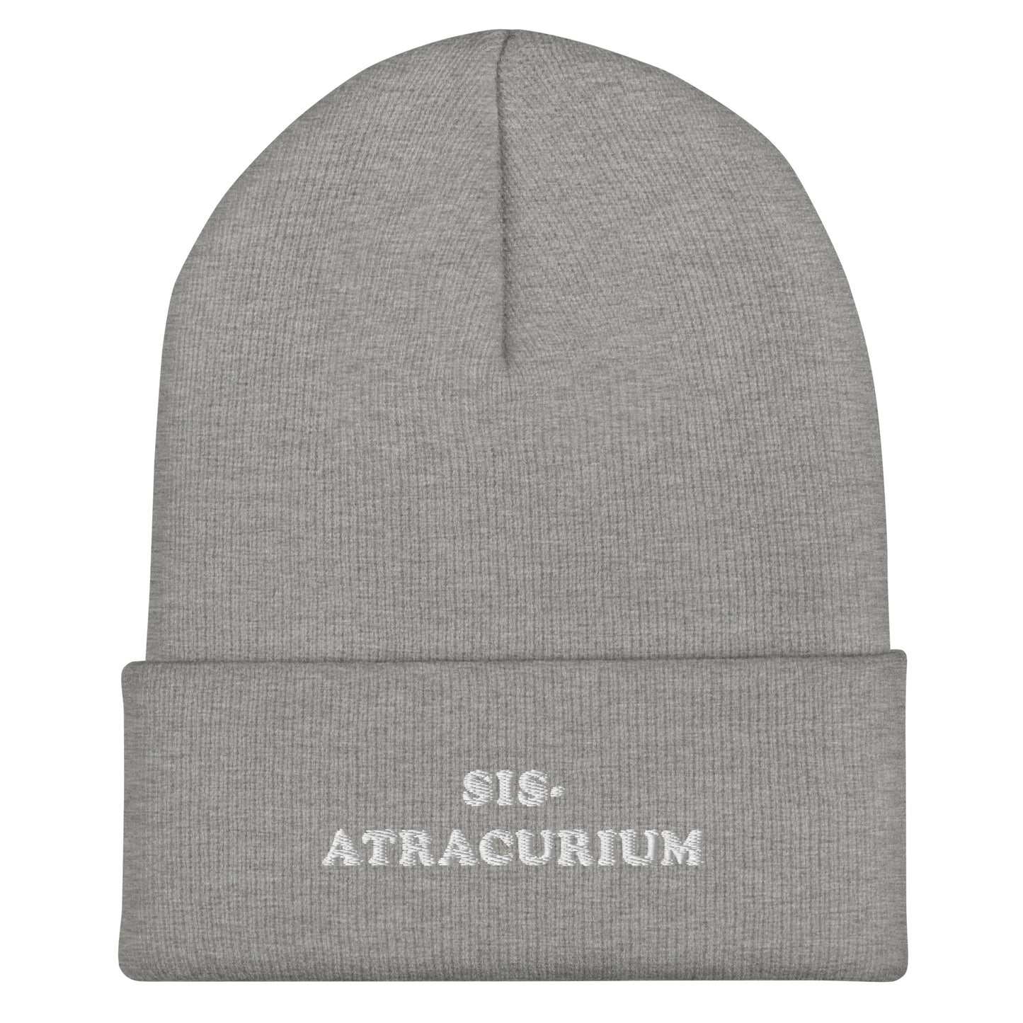 Sis-Atracurium Embroidered Beanie