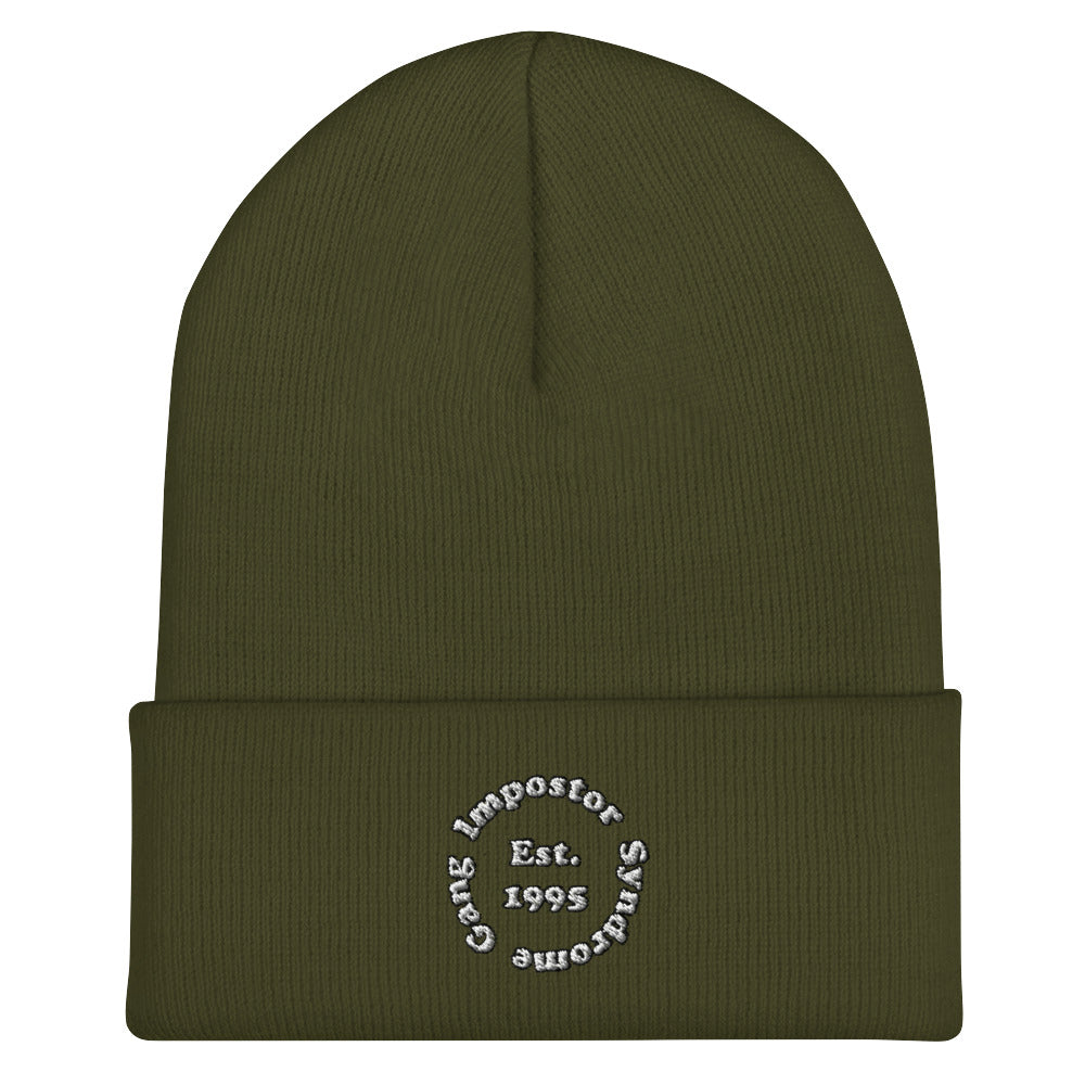 Impostor Syndrome Embroidered Beanie