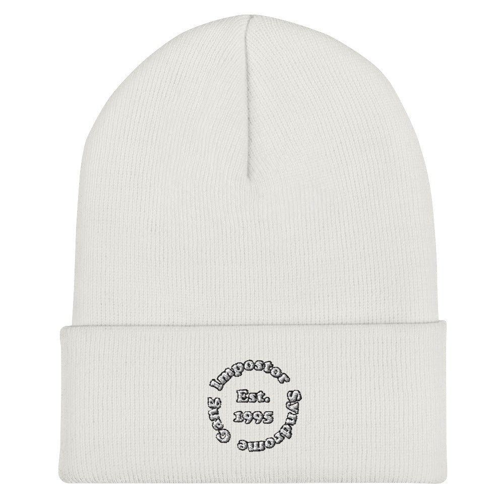 Impostor Syndrome Embroidered Beanie