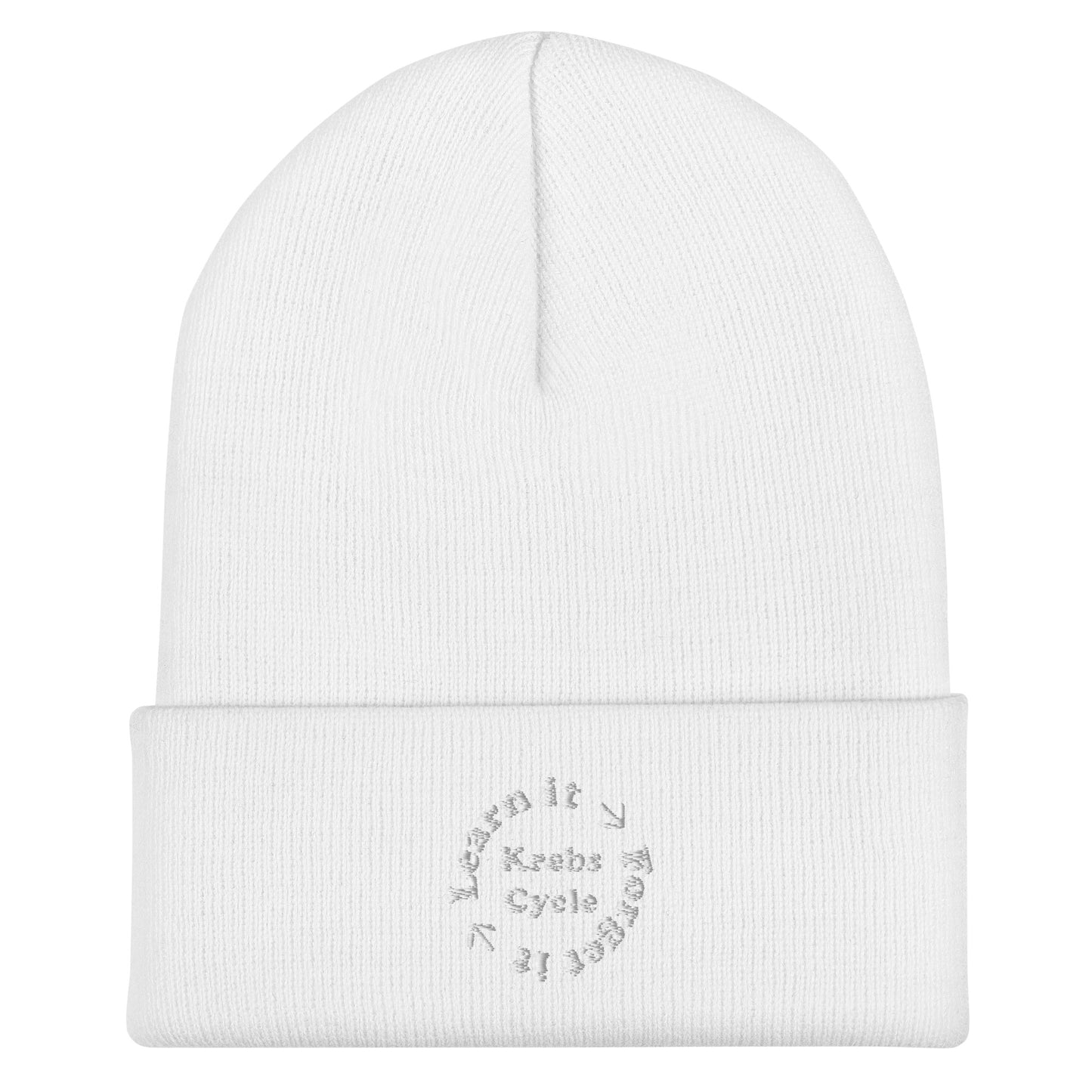 Krebs Cycle Embroidered Beanie