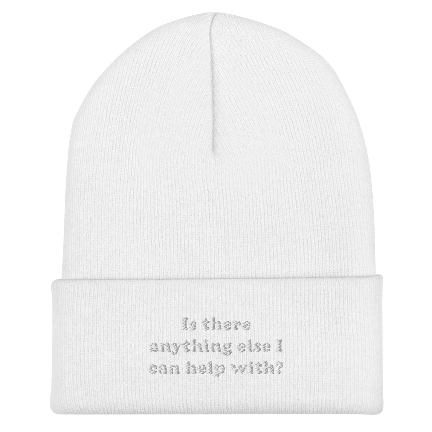 Is there anything else I can help with Embroidered Beanie