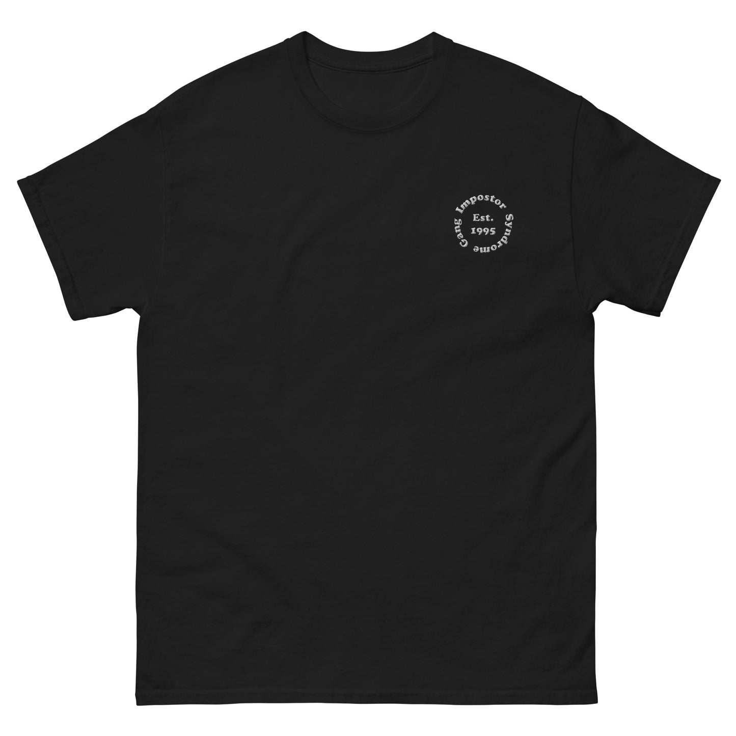 Impostor Syndrome Embroidered Oversized T-shirt