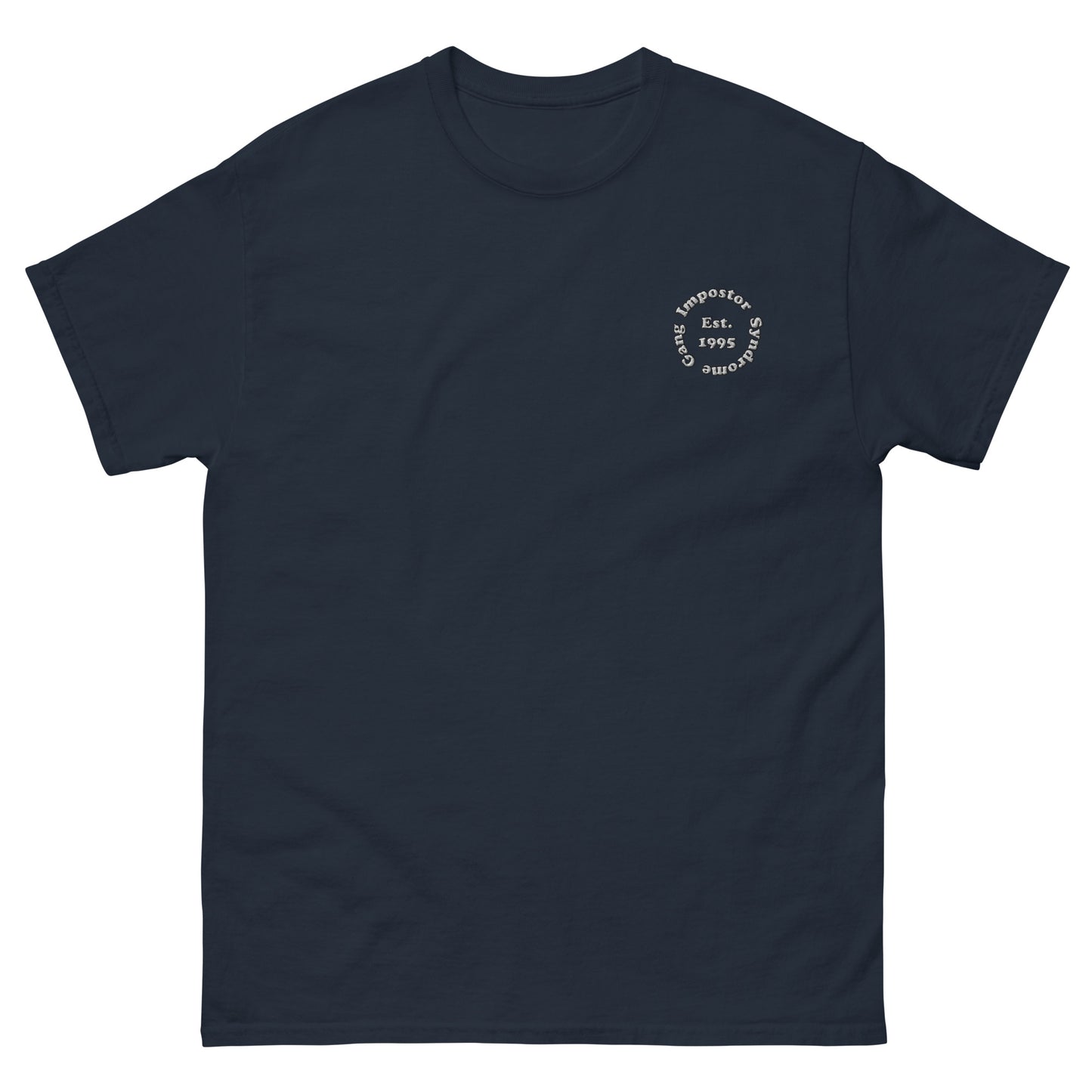 Impostor Syndrome Embroidered Oversized T-shirt