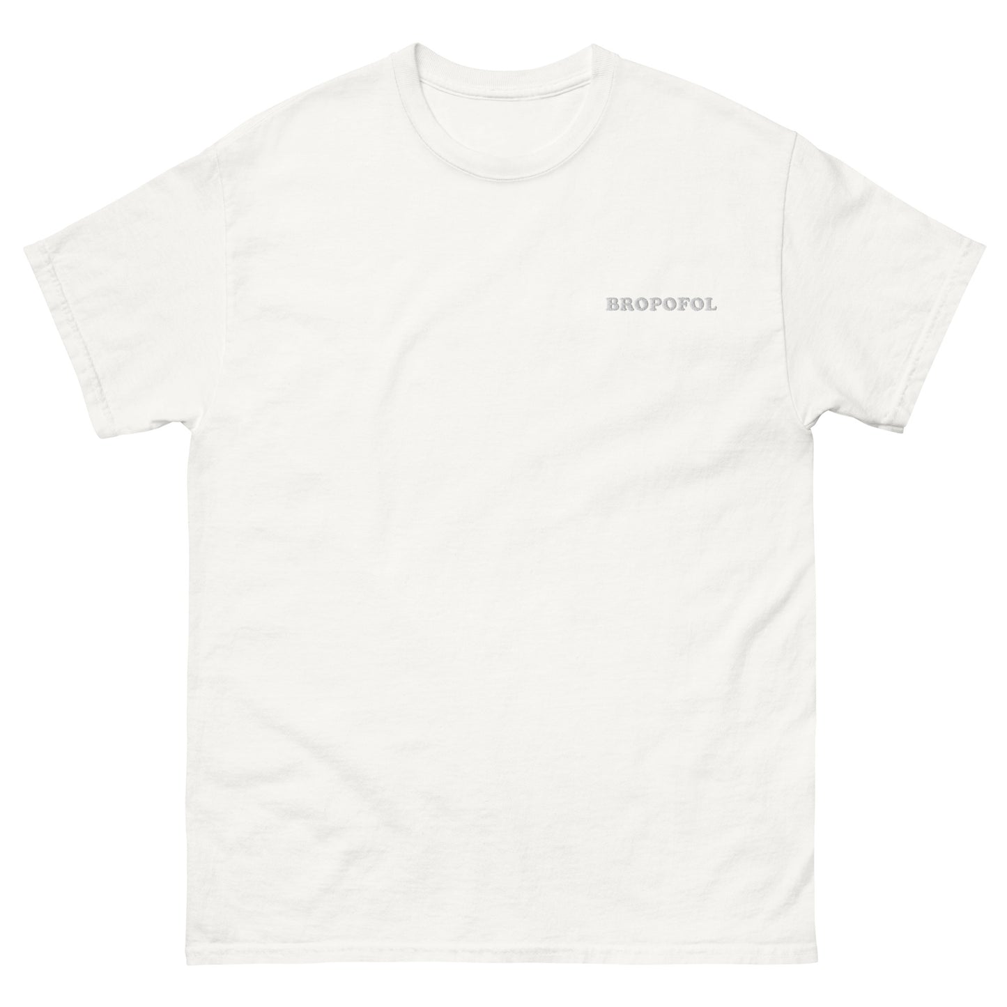 Bropofol Embroidered Oversized T-shirt