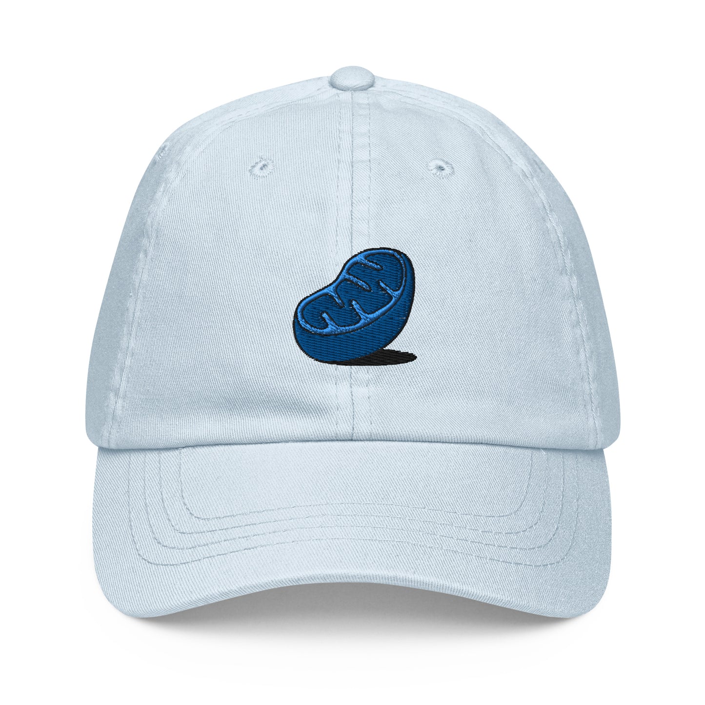 Mitochondria Embroidered Pastel Hat