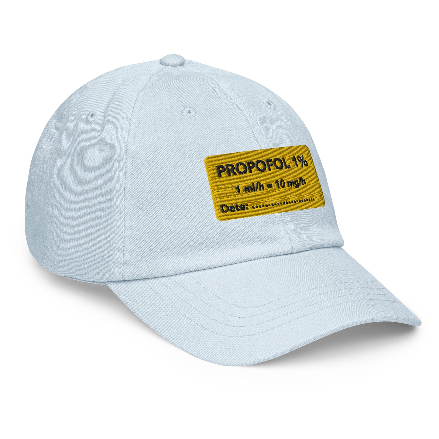 Propofol Embroidered Pastel Hat