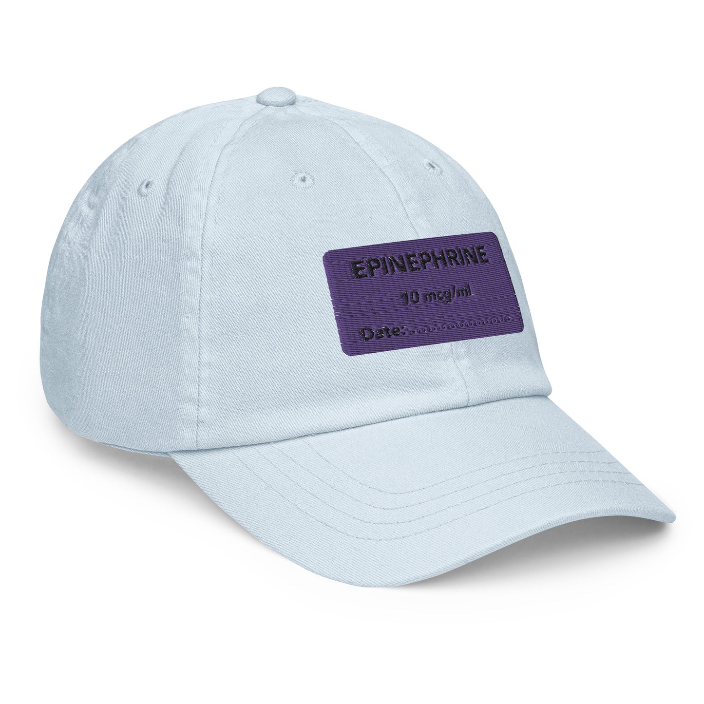 Epinephrine Embroidered Pastel Hat