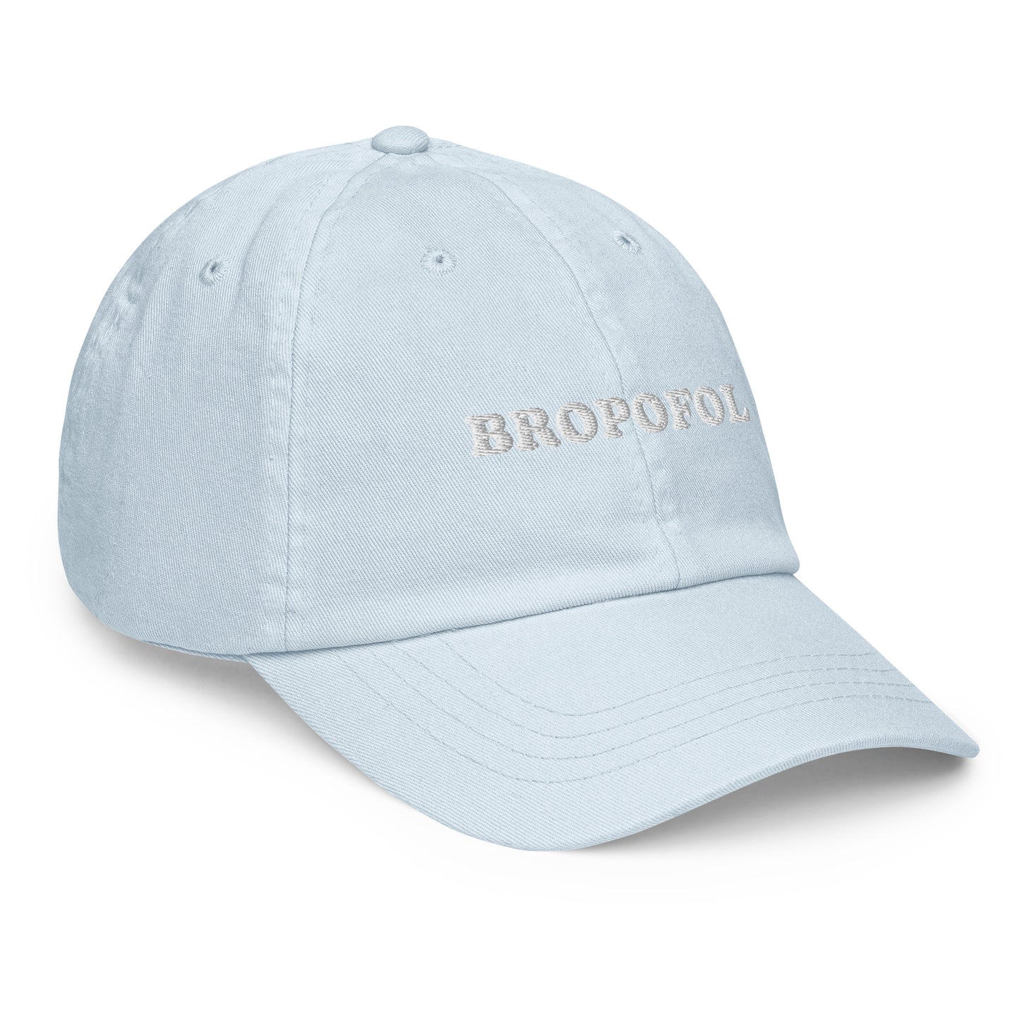 Bropofol Embroidered Pastel Hat