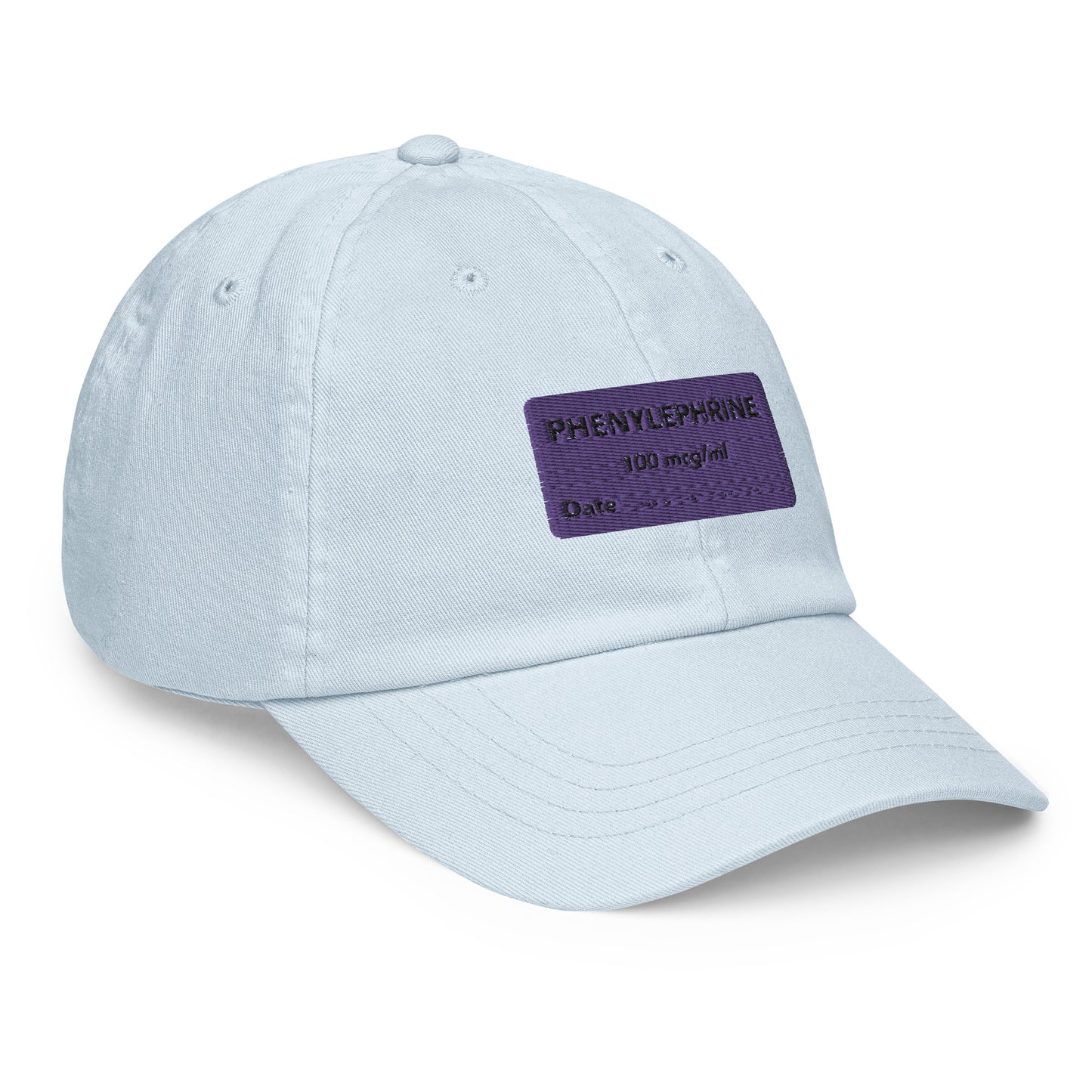 Phenylephrine Embroidered Pastel Hat