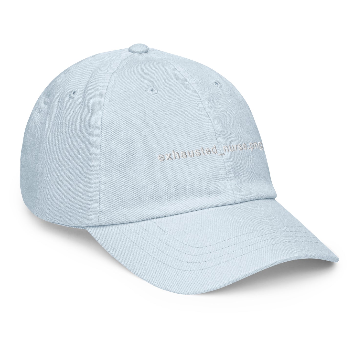 Exhausted_nurse.png Embroidered Pastel Hat