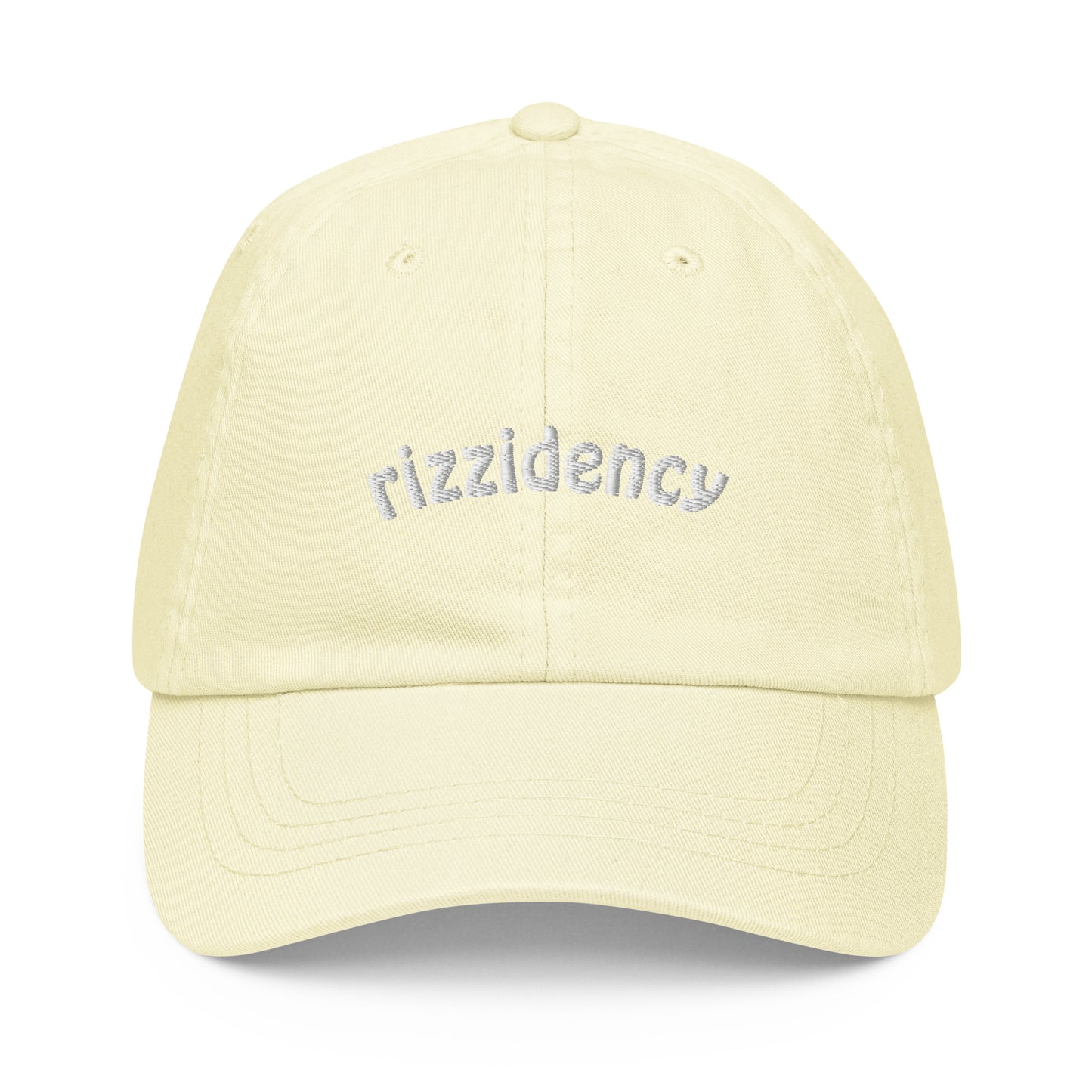 Rizzidency Embroidered Pastel Hat