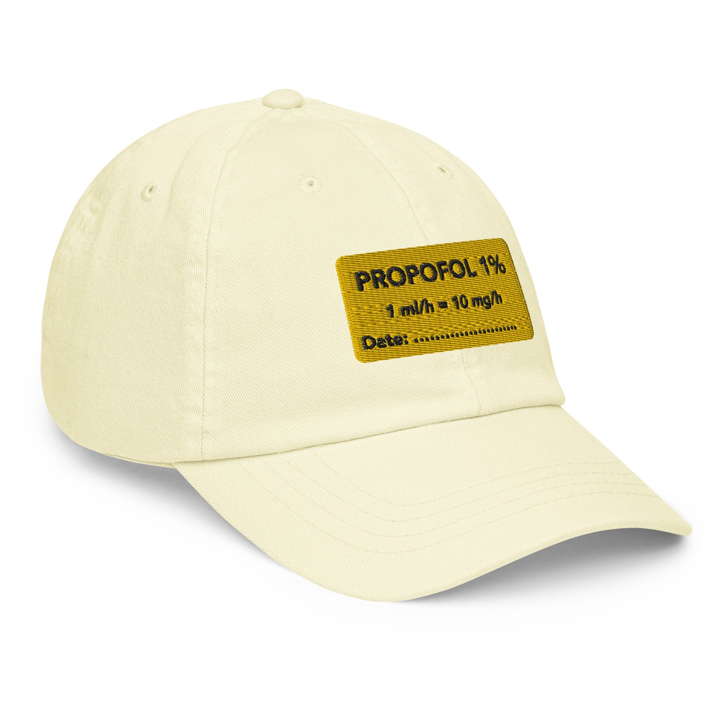 Propofol Embroidered Pastel Hat