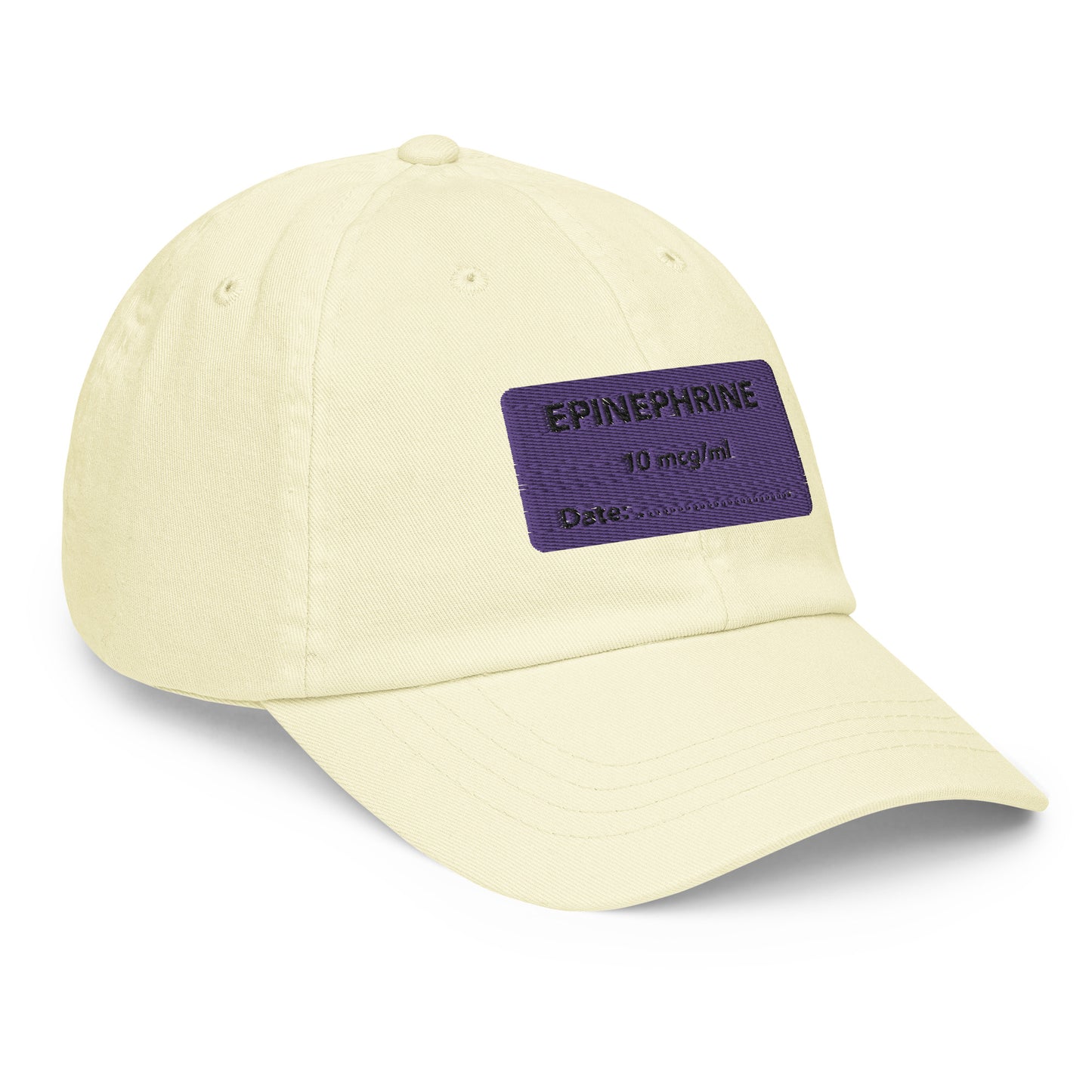 Epinephrine Embroidered Pastel Hat