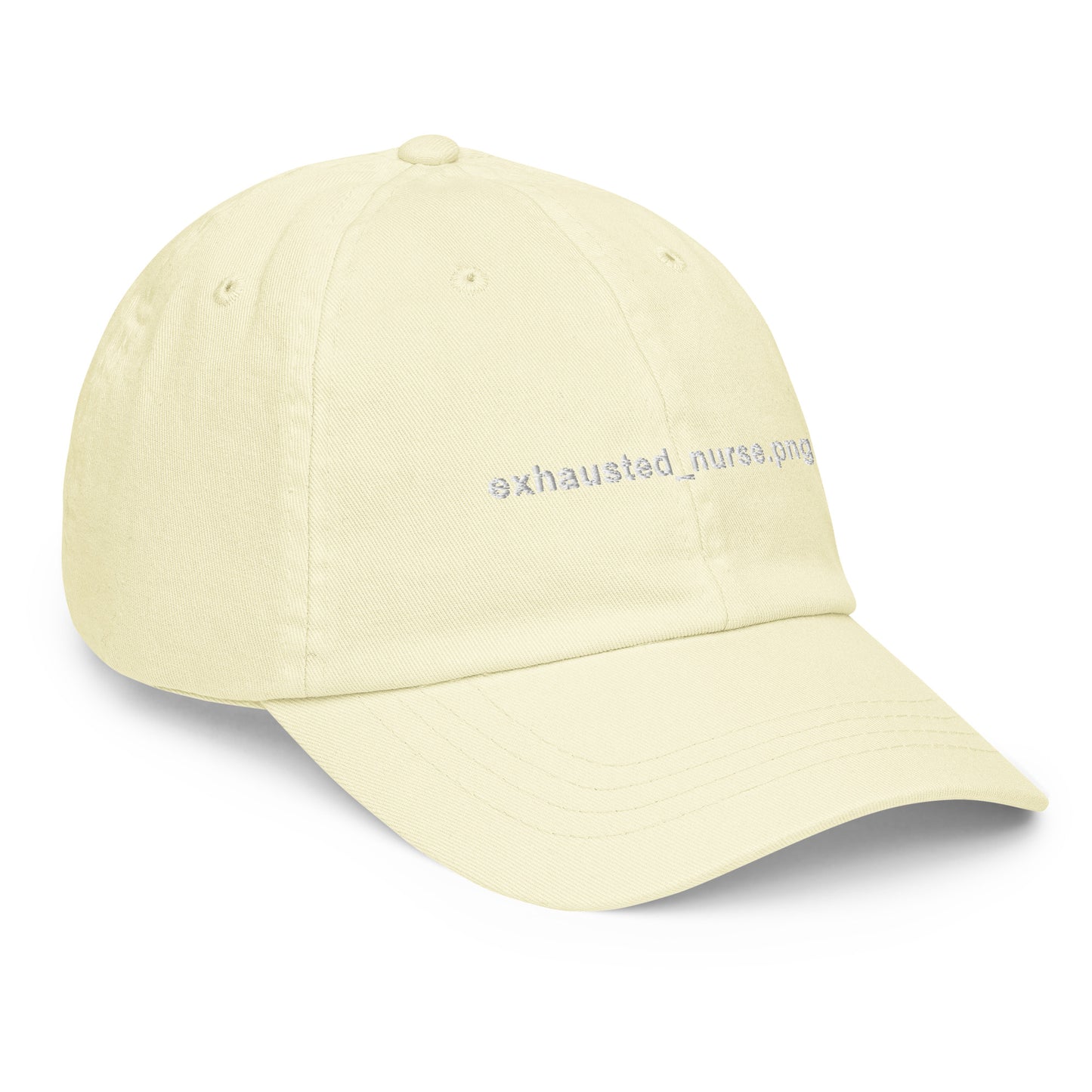 Exhausted_nurse.png Embroidered Pastel Hat