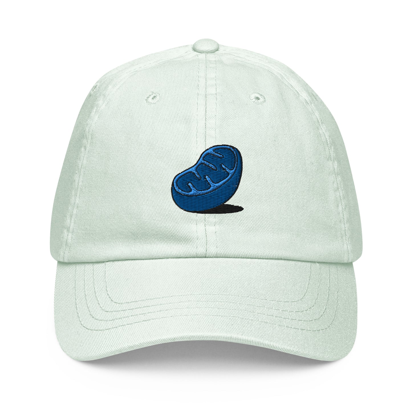 Mitochondria Embroidered Pastel Hat