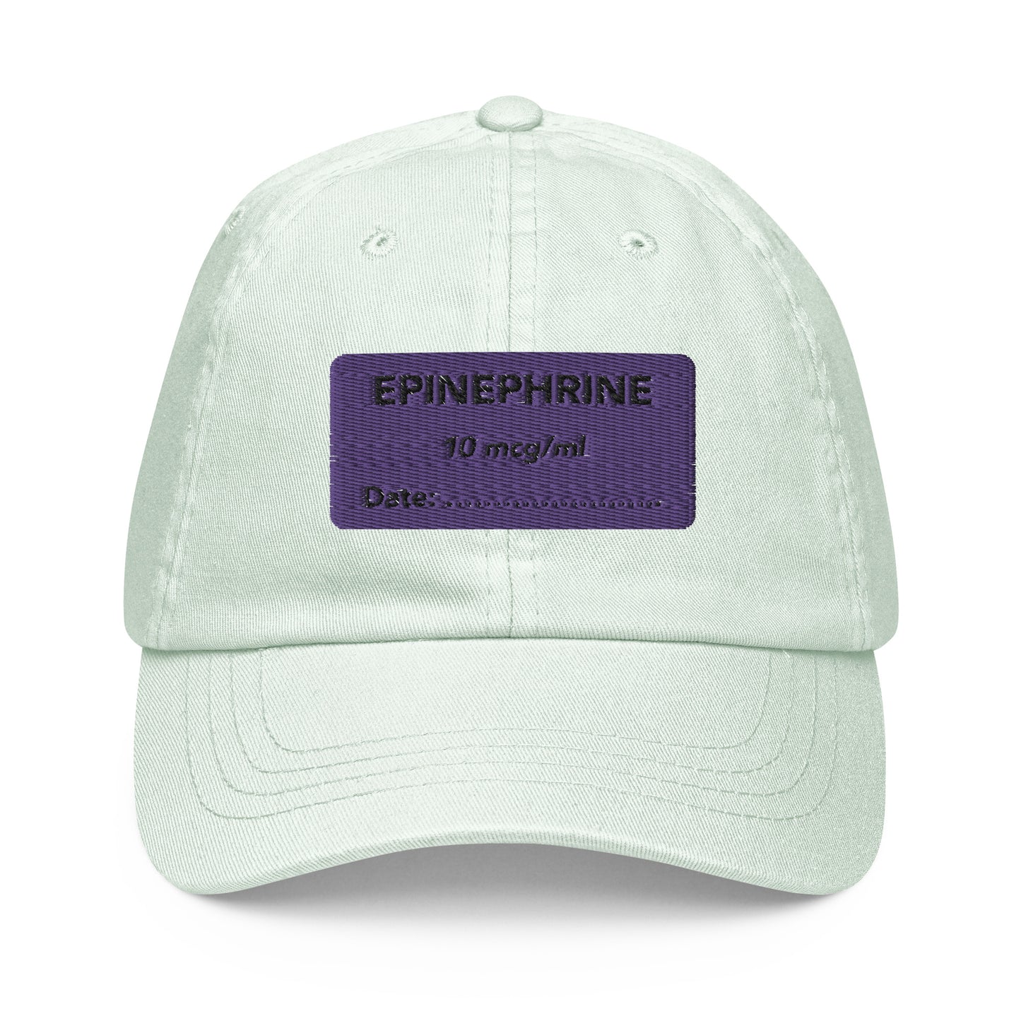 Epinephrine Embroidered Pastel Hat