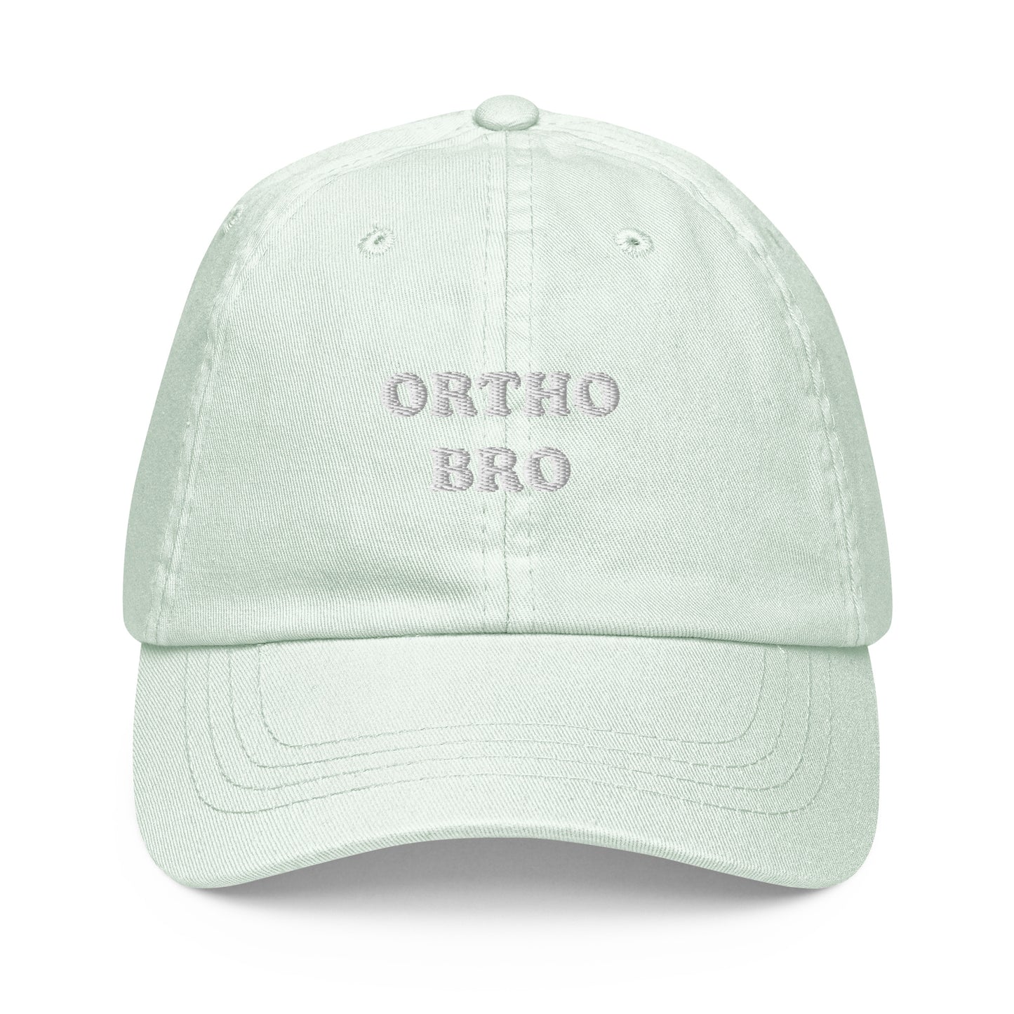 Ortho Bro Embroidered Pastel Hat