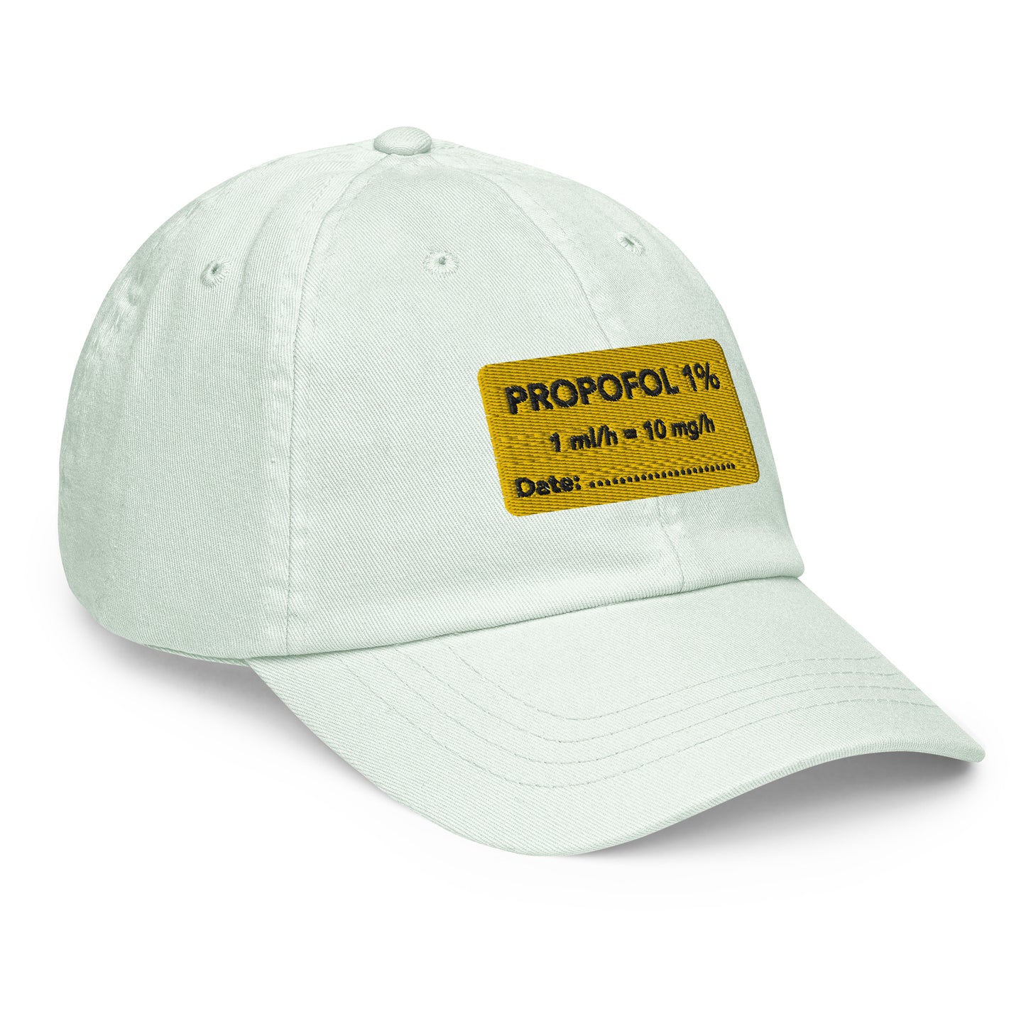 Propofol Embroidered Pastel Hat