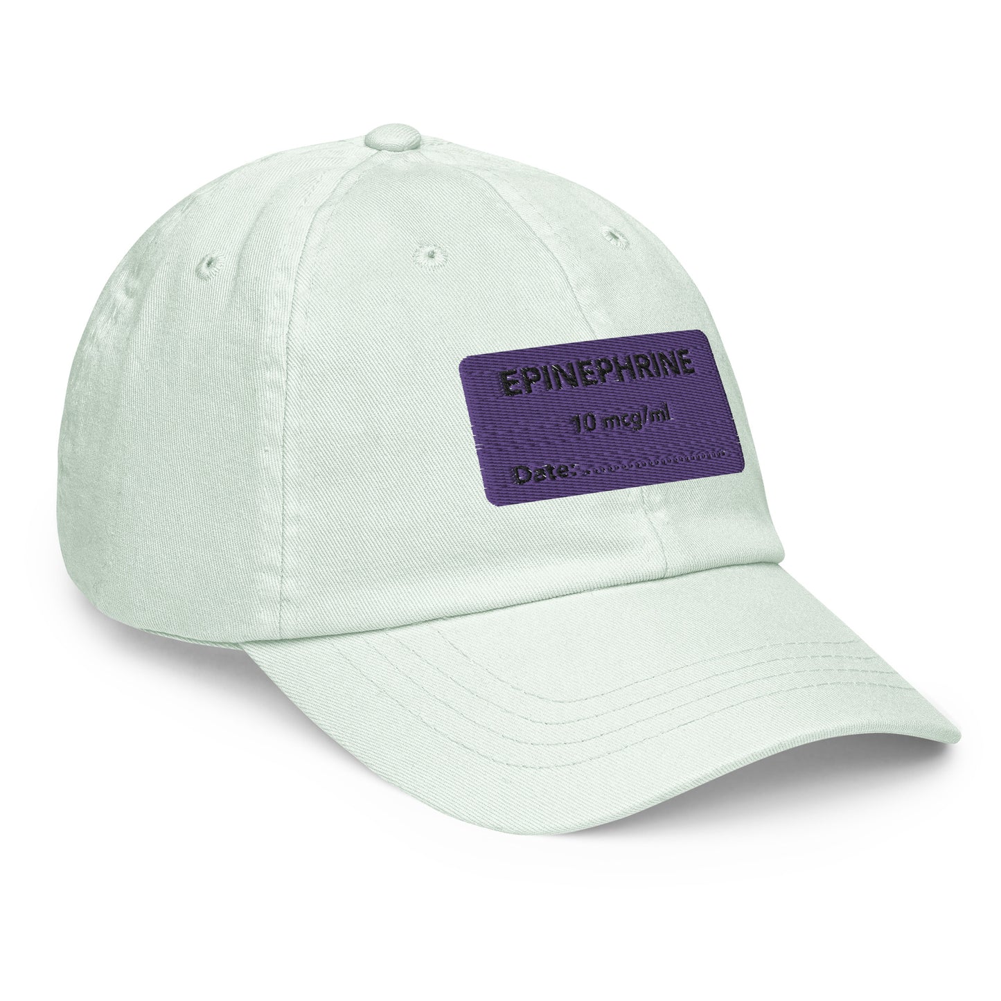 Epinephrine Embroidered Pastel Hat