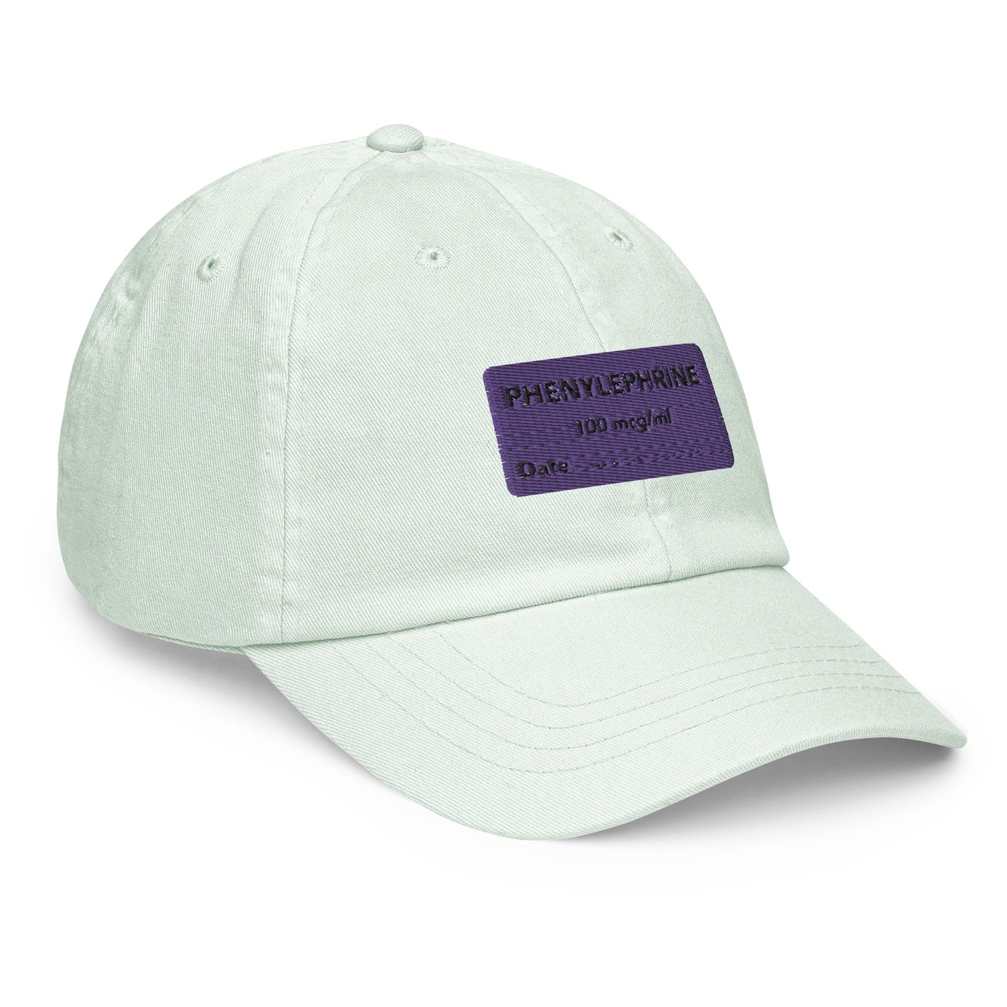 Phenylephrine Embroidered Pastel Hat