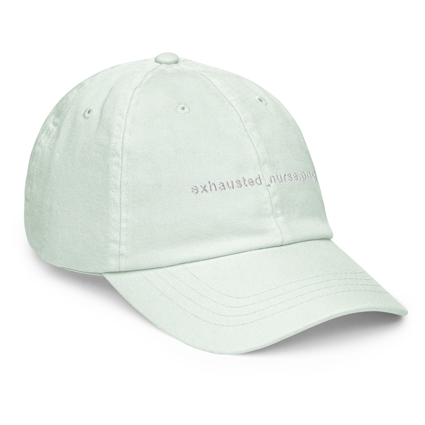 Exhausted_nurse.png Embroidered Pastel Hat