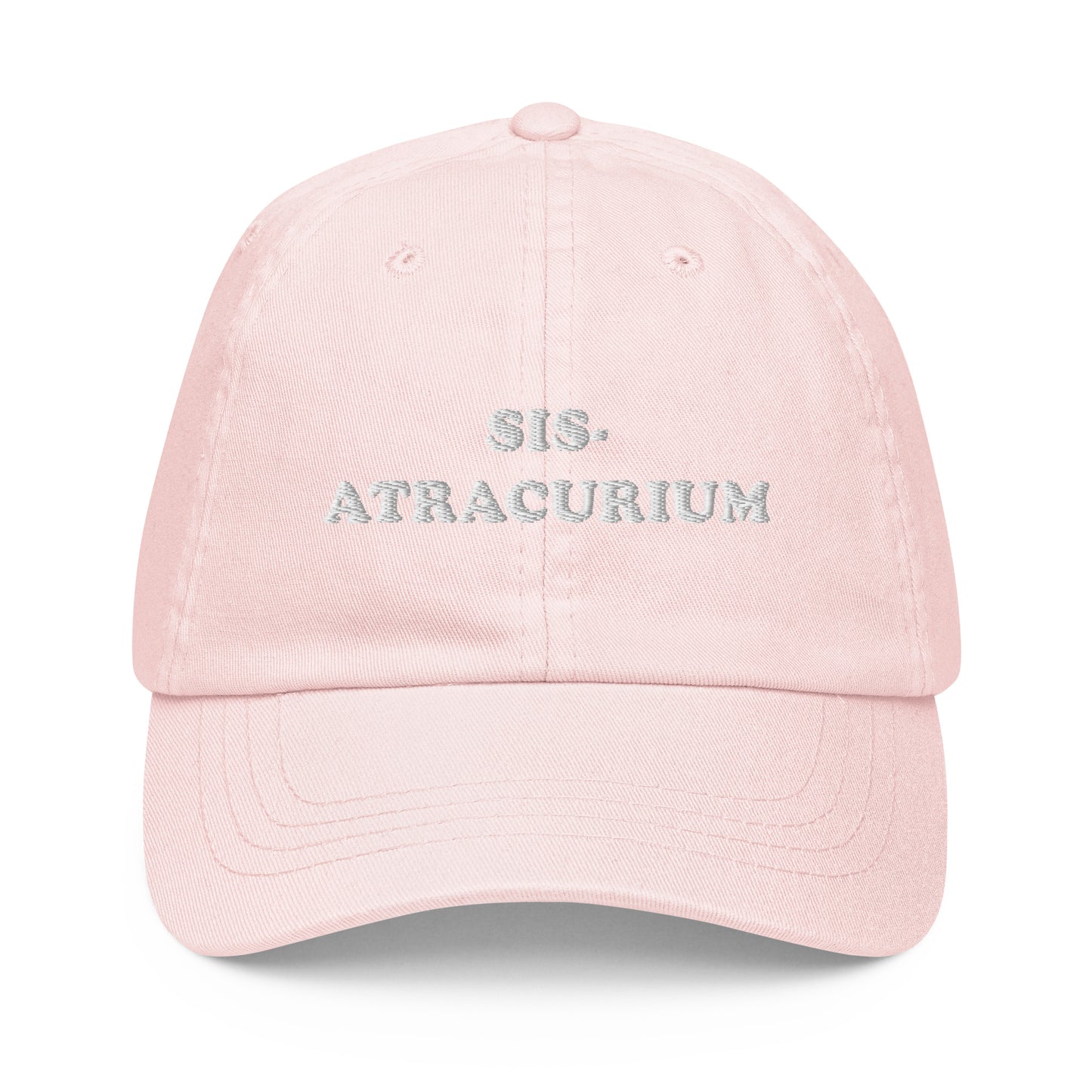 Sis-Atracurium Embroidered Pastel Hat