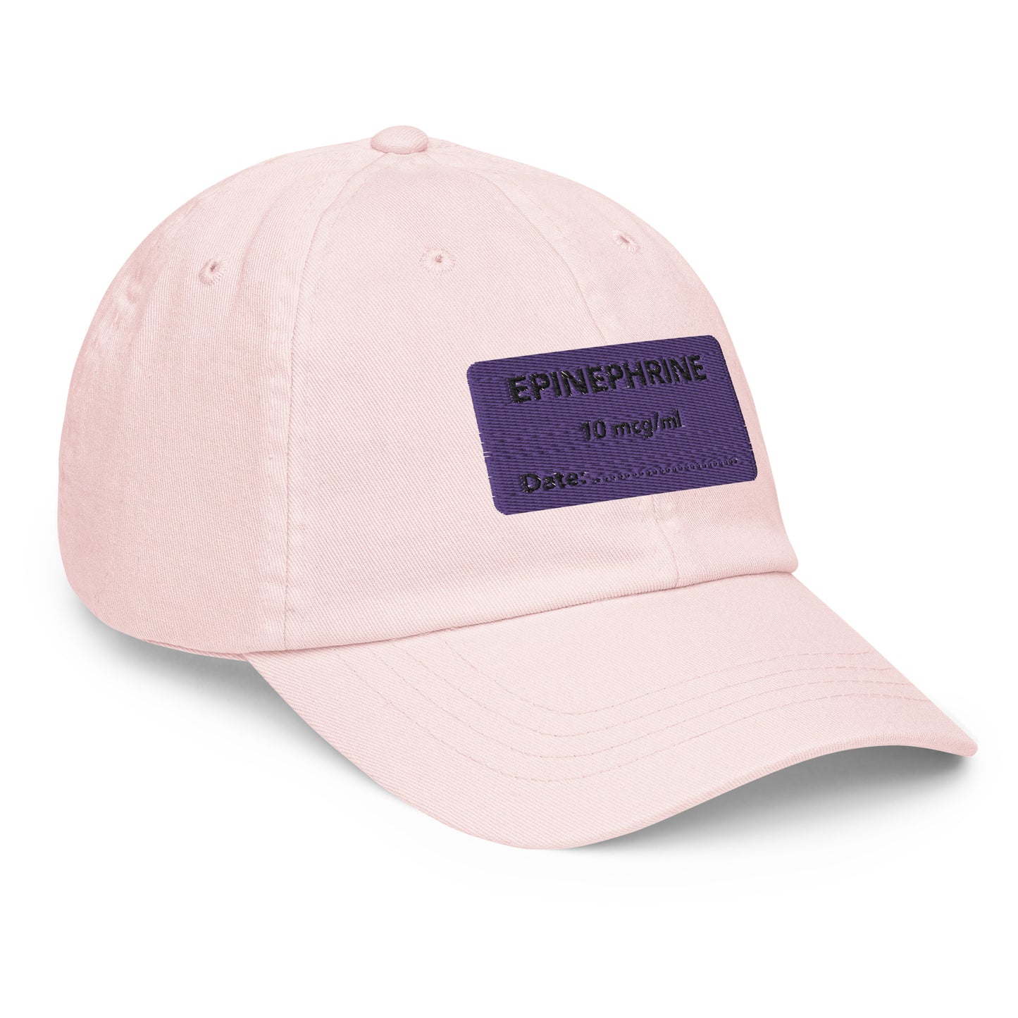 Epinephrine Embroidered Pastel Hat