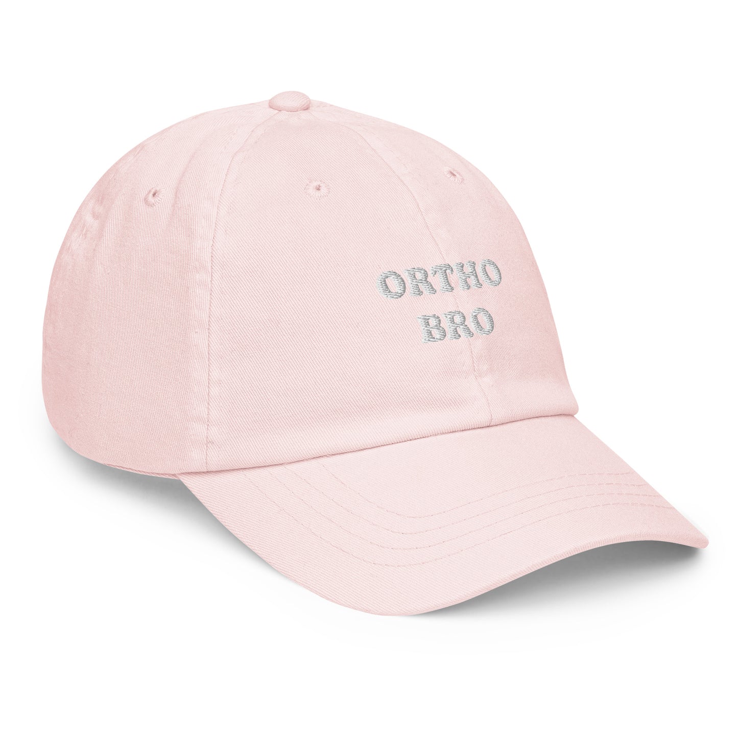 Ortho Bro Embroidered Pastel Hat