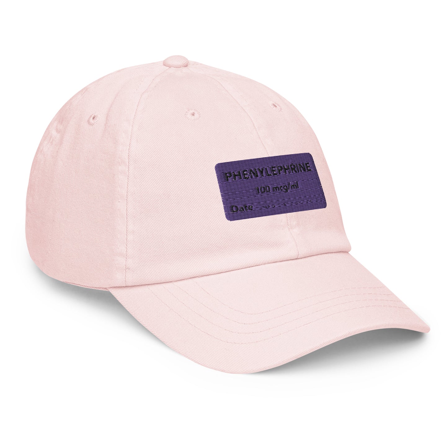 Phenylephrine Embroidered Pastel Hat