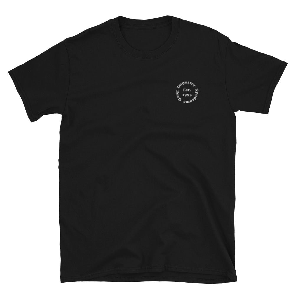 Impostor Syndrome Embroidered Soft & Fitted T-Shirt